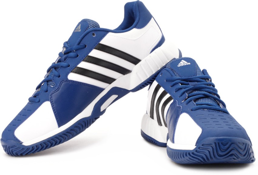 ADIDAS Bercuda 2.0 Tennis Shoes For Men Buy White Silver Blue