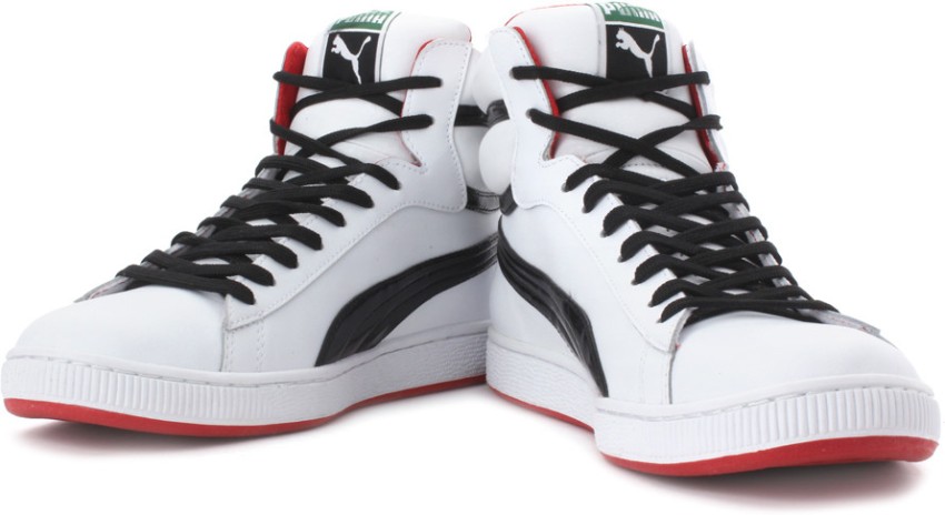 Puma high shop ankle red shoes