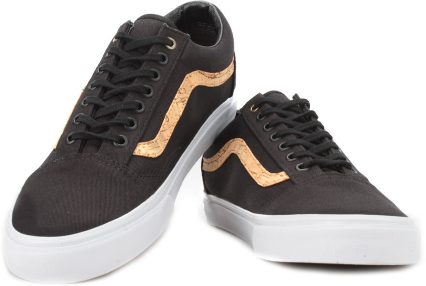 VANS Old Skool Sneakers For Men Buy Cork Twill Black Color VANS Old Skool Sneakers For Men Online at Best Price Shop Online for Footwears in India Flipkart