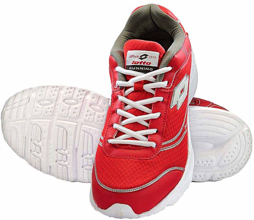 Lotto shoes red colour 2025