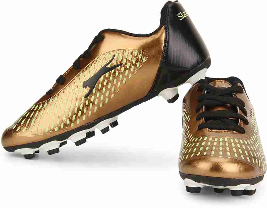 Gold shop shoes football