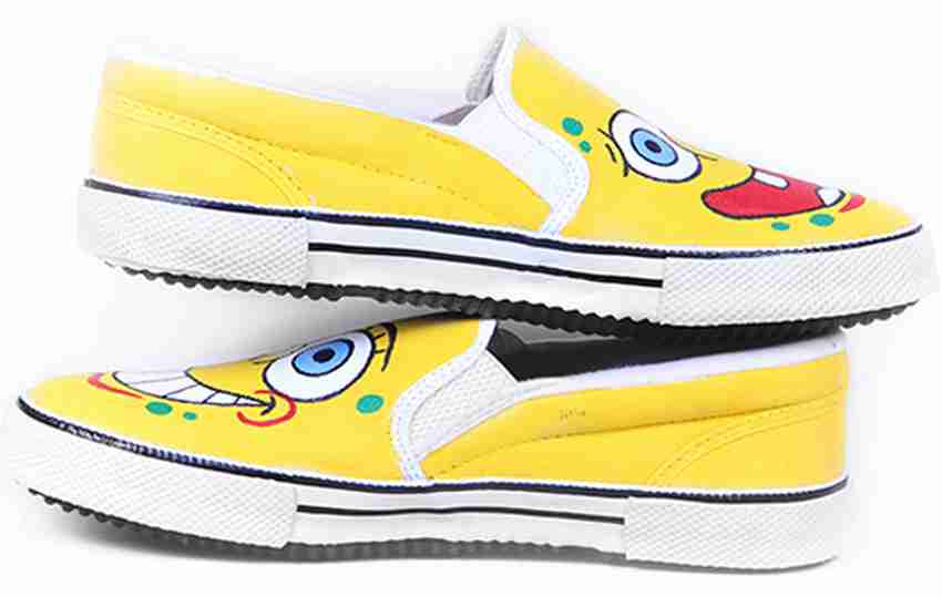F GALI Spongebob Casual Shoes For Men Buy Multicolor Color F GALI Spongebob Casual Shoes For Men Online at Best Price Shop Online for Footwears in India Flipkart