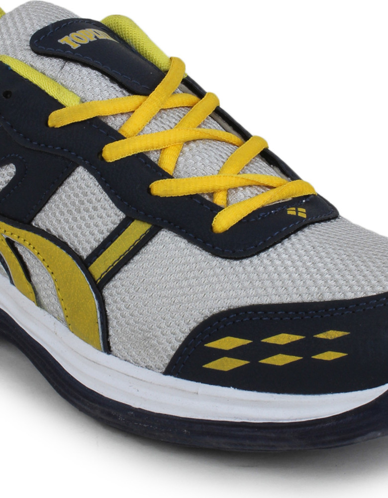 Yellow and gray sale shoes
