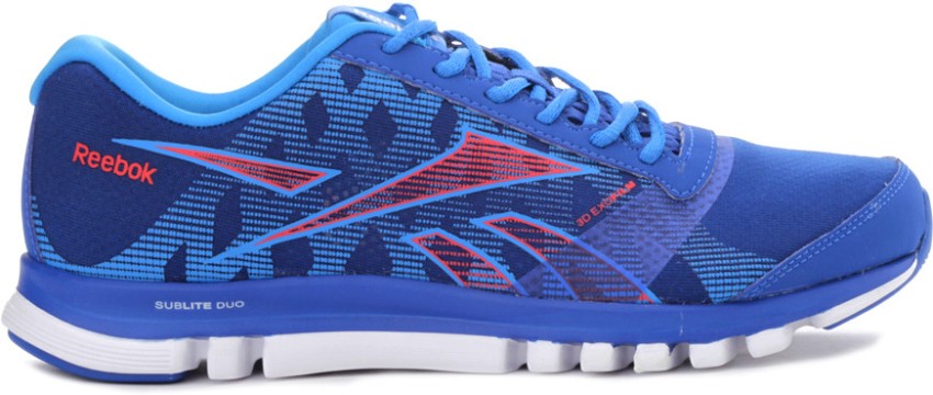 REEBOK Sublite Duo Chase Running Shoes For Men Buy Blue Blue Red White Color REEBOK Sublite Duo Chase Running Shoes For Men Online at Best Price Shop Online for Footwears