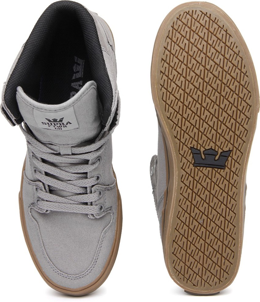 Supra vaider hotsell grey gum