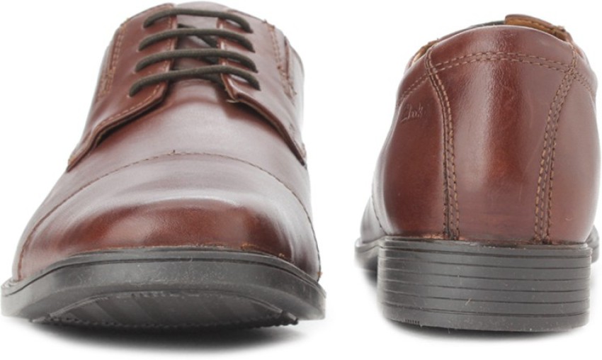 clarks tilden cap brown