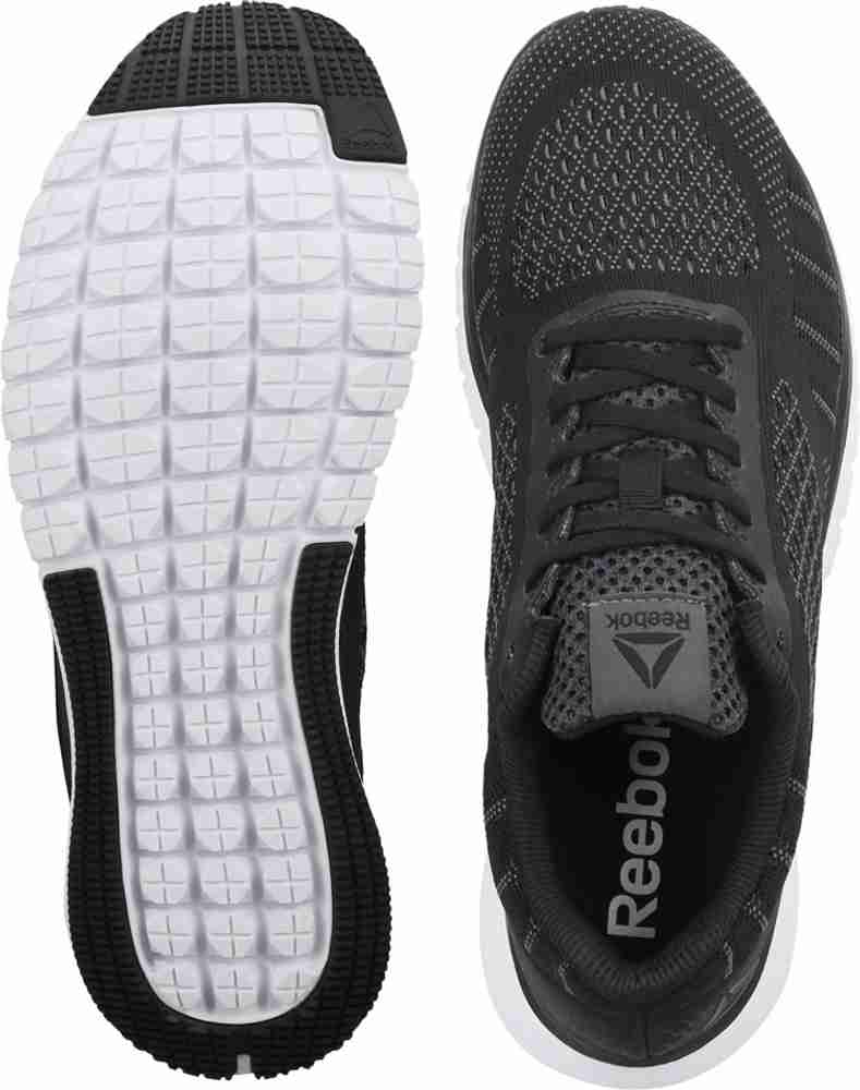 REEBOK PRINT SMOOTH ULTK Running Shoes For Men Buy BLACK ALLOY WHITE COAL Color REEBOK PRINT SMOOTH ULTK Running Shoes For Men Online at Best Price Shop Online for Footwears in India