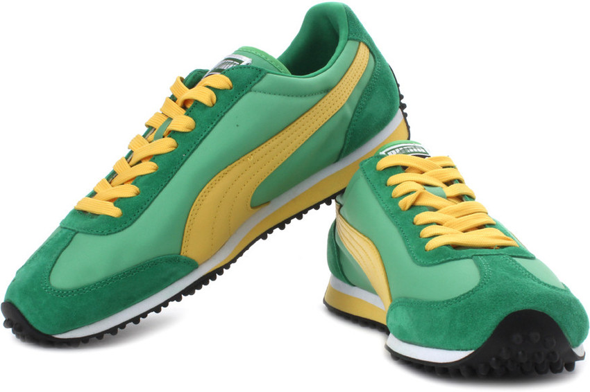 PUMA Whirlwind Classic Running Shoes For Men Buy Fern Green