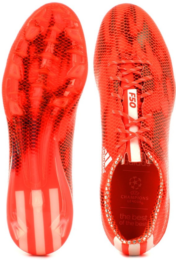 ADIDAS F50 Adizero Fg Football Studs For Men Buy Solred Ftwwht Cblack Color ADIDAS F50 Adizero Fg Football Studs For Men Online at Best Price Shop Online for Footwears in