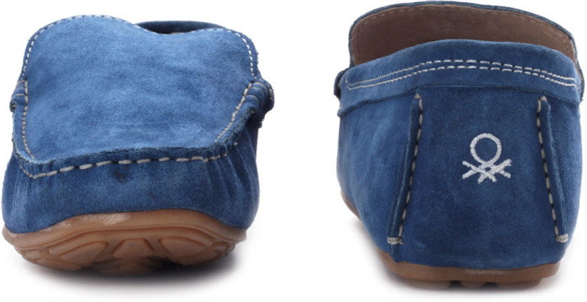 United Colors of Benetton Loafers For Men Buy Blue Color United