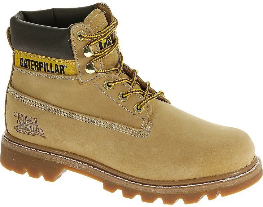 Caterpillar hotsell shoes yellow