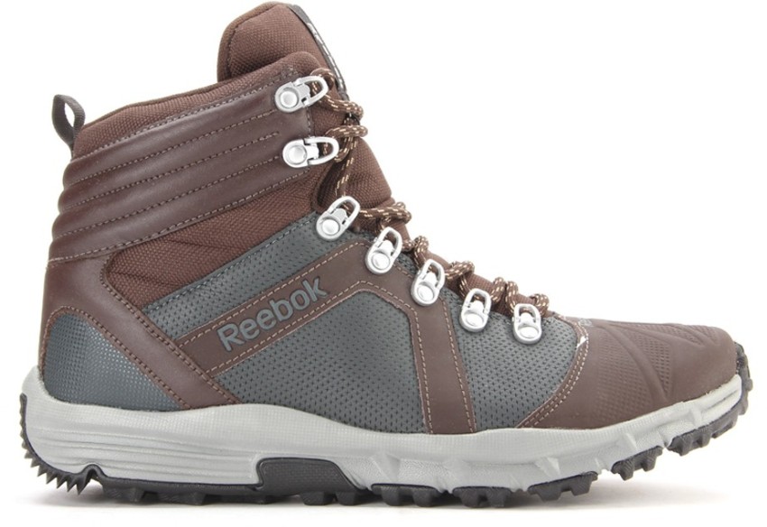 REEBOK OUTDOOR VOYAGER MID Men Hiking Trekking Shoes For Men Buy Brown Color REEBOK OUTDOOR VOYAGER MID Men Hiking Trekking Shoes For Men Online at Best Price Shop