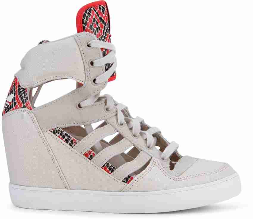 Adidas high wedge online sneakers