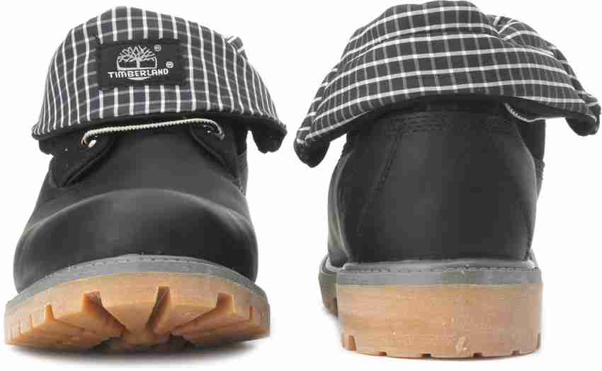 Timberland roll top black discount