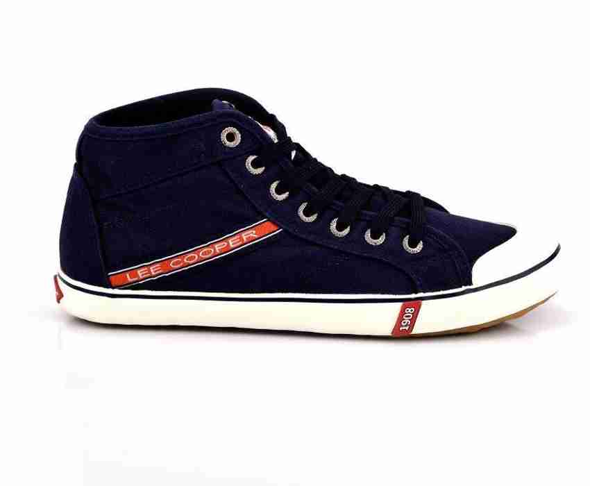 LEE COOPER Canvas Mid Ankle Sneakers For Women Buy NAVY Color LEE COOPER Canvas Mid Ankle Sneakers For Women Online at Best Price Shop Online for Footwears in India Flipkart