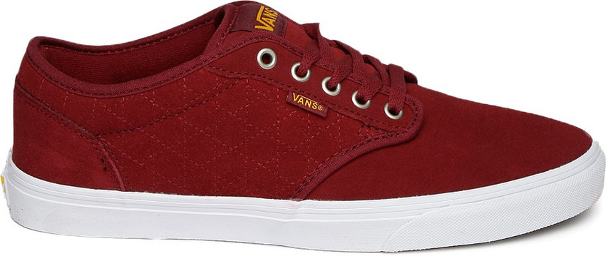 Maroon coloured vans shoes online