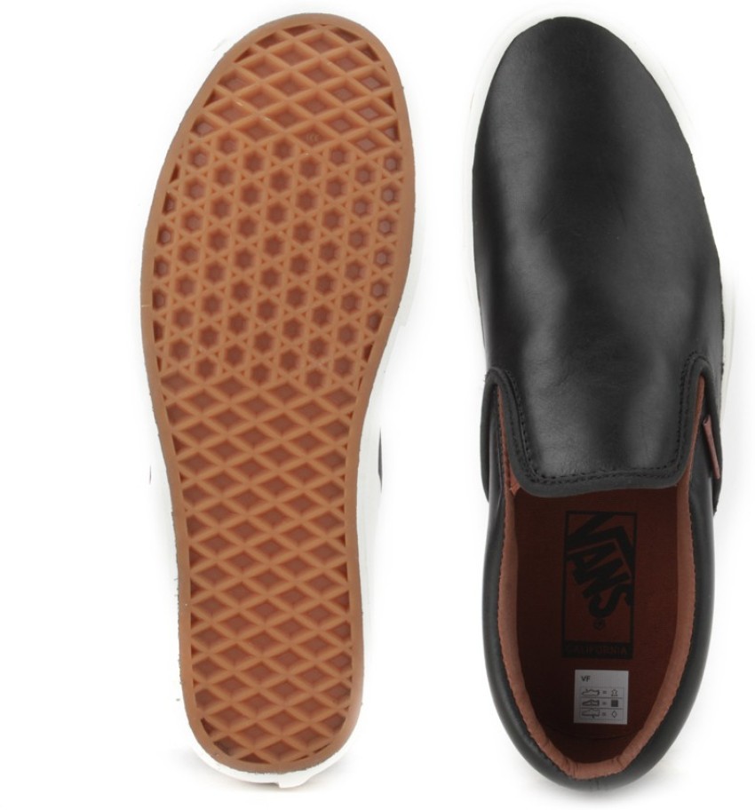 Vans sale leather loafers