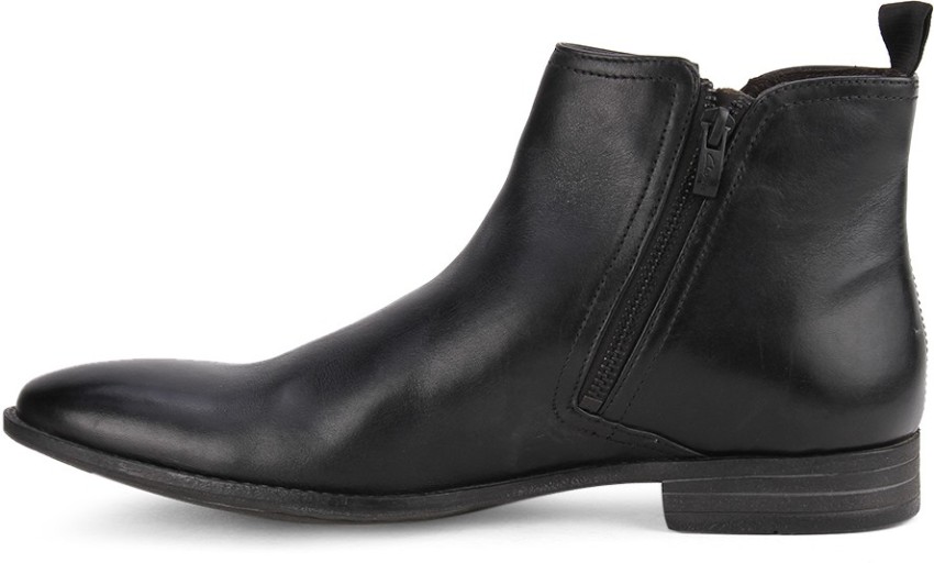 Clarks zipper boots best sale