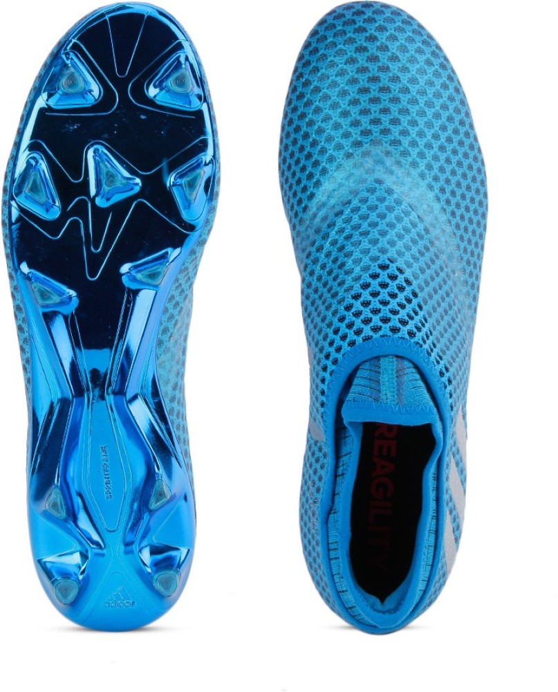 ADIDAS MESSI 16+ PUREAGILITY FG Football Shoes For Men - Buy SHOBLU/SILVMT/CBLACK Color ADIDAS MESSI 16+ PUREAGILITY FG Shoes Men Online at Best Price - Shop for Footwears in