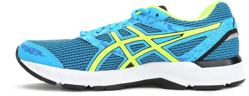 Asics GEL EXCITE 4 Running Shoes For Men Buy ISLAND BLUE SAFETY YELLOW BLACK Color Asics GEL EXCITE 4 Running Shoes For Men Online at Best Price Shop Online for Footwears in India