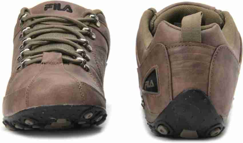 fila new percoso ii brown sneakers