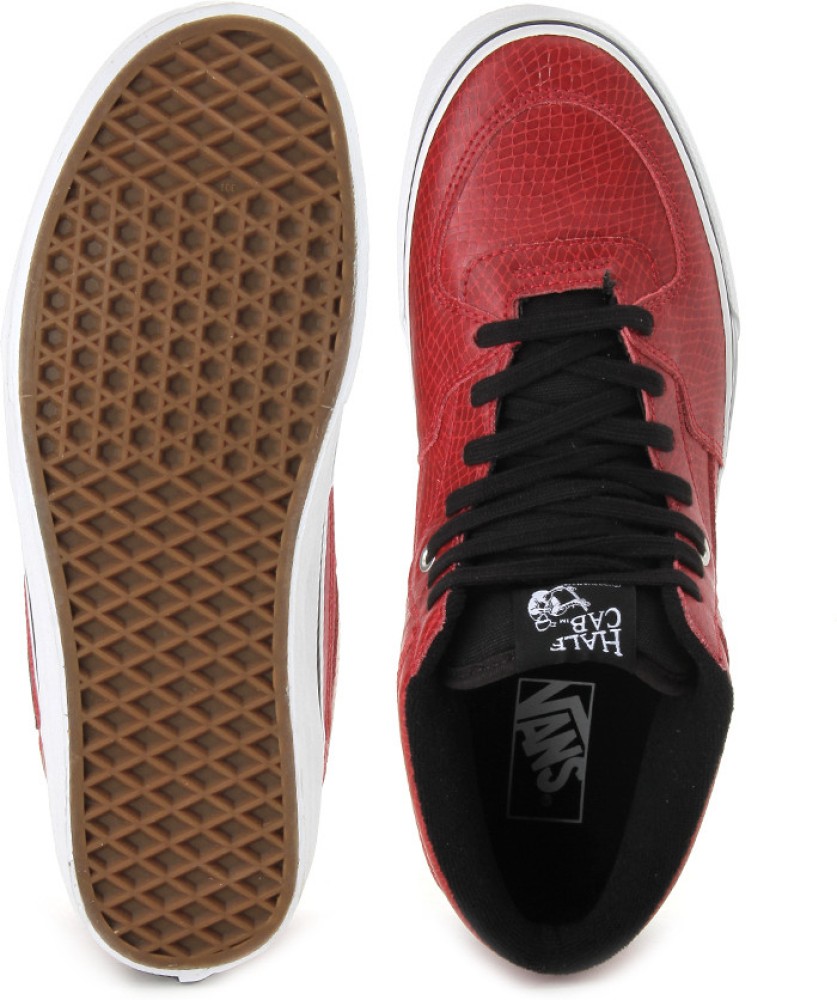 VANS Classics-Half Cab Canvas Sneakers For Men - Buy Red Color