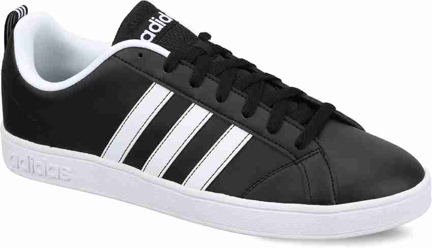 Adidas neo vs advantage black sneakers sale