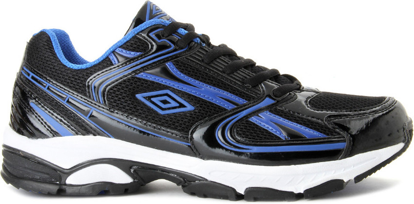 UMBRO by FBB Polock Running Shoes For Men Buy Black Blue Color