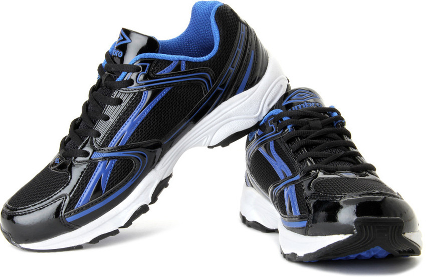 UMBRO by FBB Polock Running Shoes For Men Buy Black Blue Color