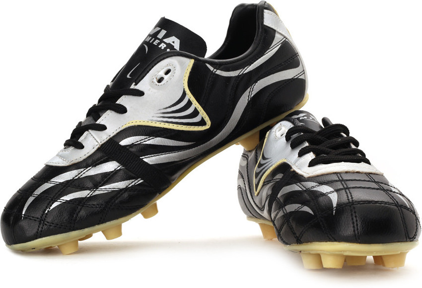 Nivia football discount shoes black