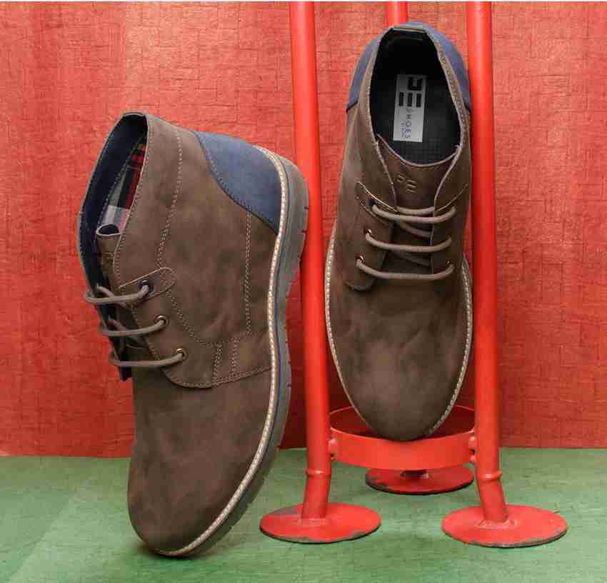 Peter England PE Boots For Men Buy BROWN Color Peter England PE Boots For Men Online at Best Price Shop Online for Footwears in India Flipkart