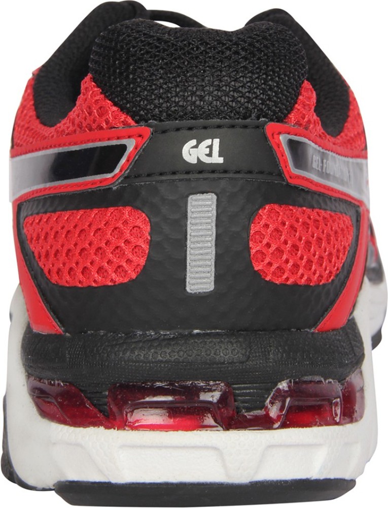 Asics Gel Foundation 11 4E Men Running Shoes For Men Buy Chinese Red Onyx Silver Color Asics Gel Foundation 11 4E Men Running Shoes For Men Online at Best Price Shop Online for Footwears in India