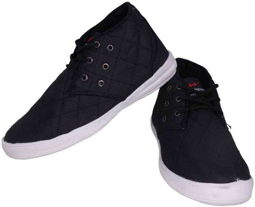 Action canvas shoes top