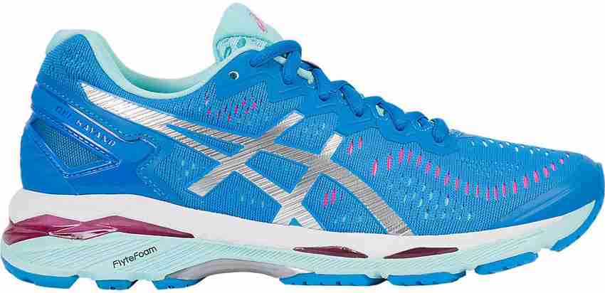 Asics gel kayano 23 diva blue/silver/aqua splash store
