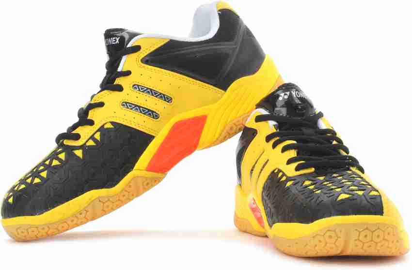 YONEX Ultima 01 Badminton Shoes For Men Buy Yellow Black Color YONEX Ultima 01 Badminton Shoes For Men Online at Best Price Shop Online for Footwears in India Flipkart