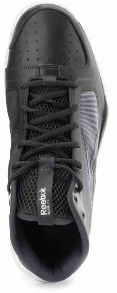 REEBOK Sublite Pro Rise Basketball Shoes For Men Buy Black Gravel White Color REEBOK Sublite Pro Rise Basketball Shoes For Men Online at Best Price Shop Online for Footwears in