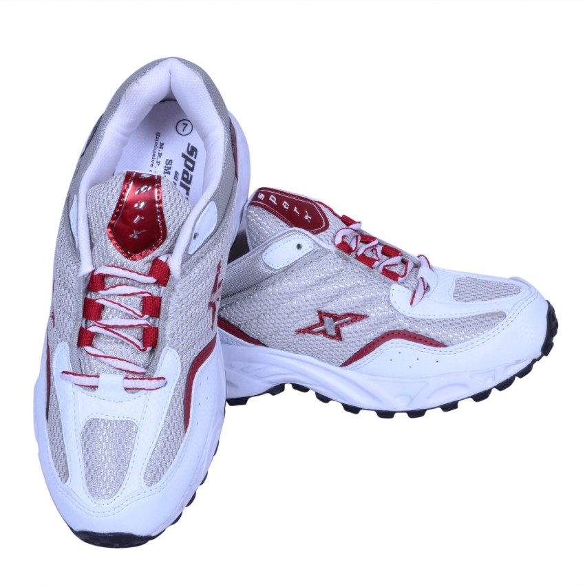 Sparx shoes white 2025 and red