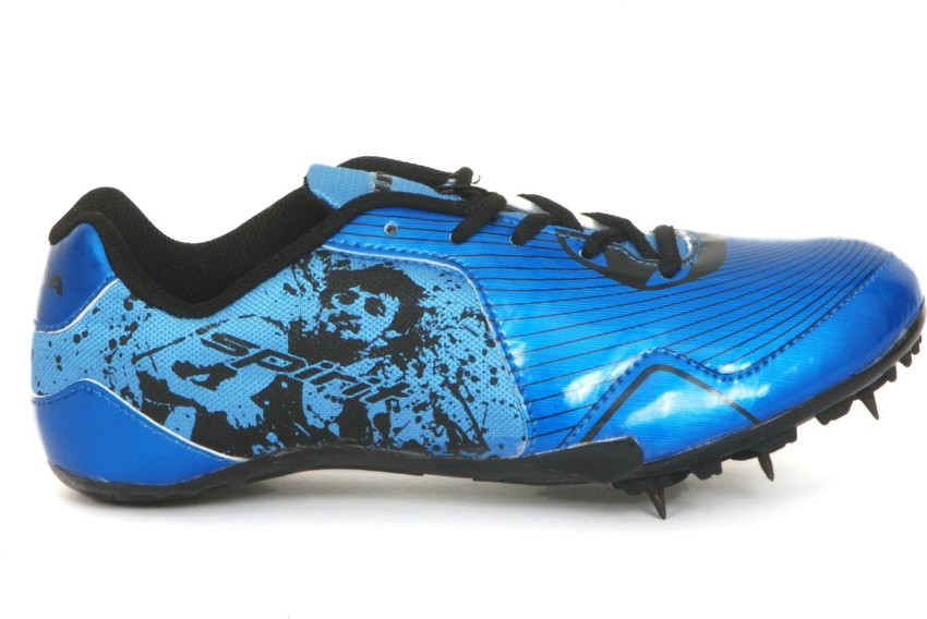 Nivia Spirit Blue Running Spikes - Jaz91o