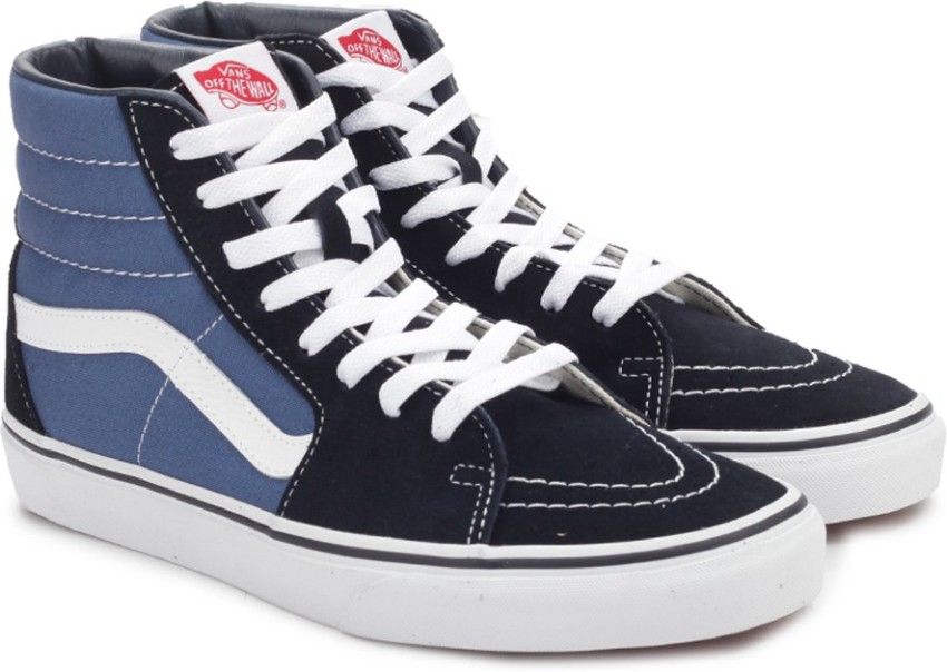 Vans high ankle sneakers on sale black