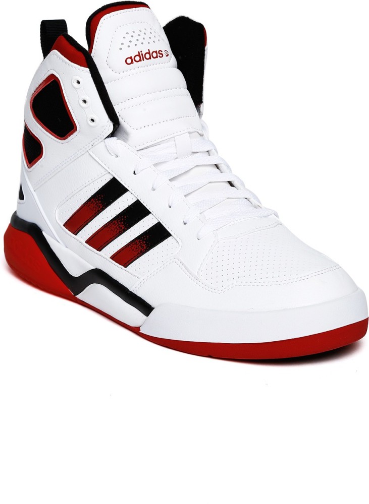 Adidas neo outlet white shoes india