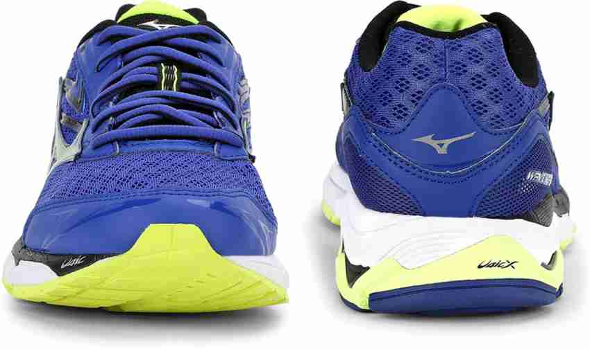 MIZUNO Wave Inspire 12 Running Shoes For Men Buy Silver Surf The Web Safety Yellow Color MIZUNO Wave Inspire 12 Running Shoes For Men Online at Best Price Shop Online