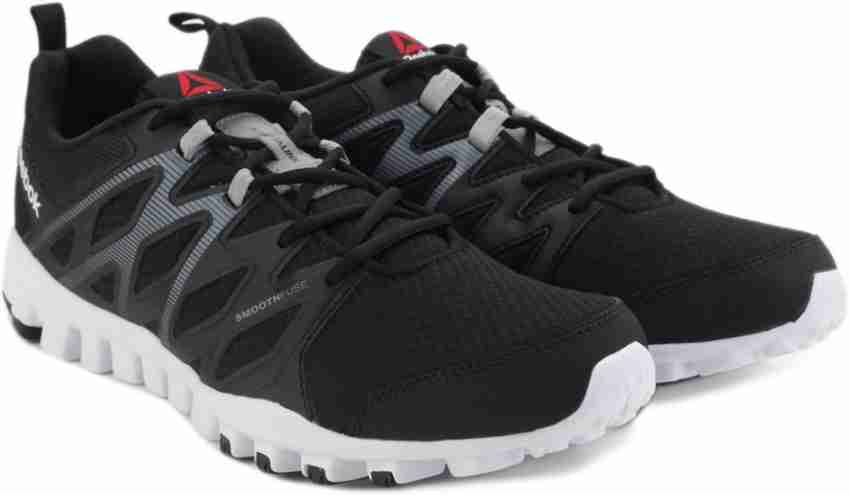 REEBOK REALFLEX TRAIN 4.0 Men Running Shoes For Men Buy BLACK FLAT GREY WHITE Color REEBOK REALFLEX TRAIN 4.0 Men Running Shoes For Men Online at Best Price Shop Online for Footwears