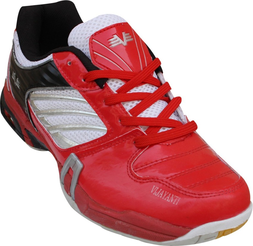 VIJAYANTI Badminton Shoes For Men Buy Red Color VIJAYANTI