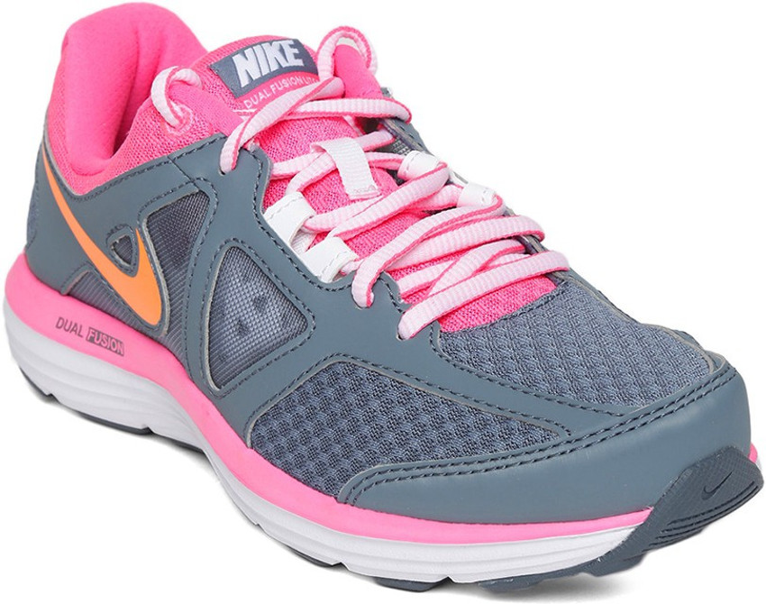 NIKE Dual Fusion Lite 2 Msl Training \u0026 Gym Shoes For Women - Buy BL  GRPHT/TTL ORNG-PNK PW-WHITE Color NIKE Dual Fusion Lite 2 Msl Training \u0026  Gym Shoes For Women Online