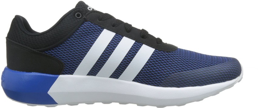 ADIDAS NEO CLOUDFOAM RACE Sneakers For Men Buy CBLACK FTWWHT BLUE Color ADIDAS NEO CLOUDFOAM RACE Sneakers For Men Online at Best Price Shop Online for Footwears in India Flipkart