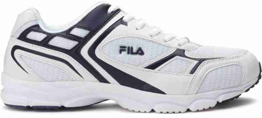 FILA Breacher Running Shoes For Men Buy White Navy Color FILA Breacher Running Shoes For Men Online at Best Price Shop Online for Footwears in India Flipkart