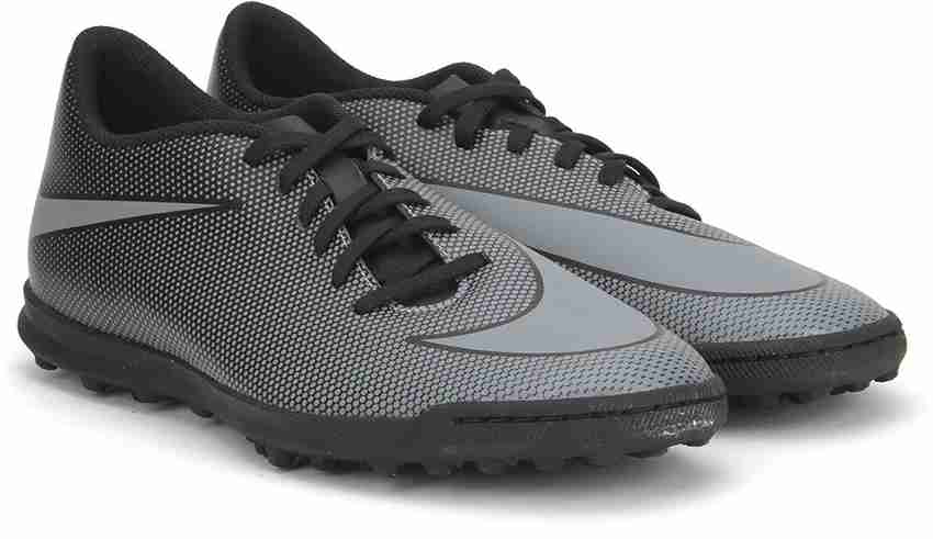 NIKE BRAVATA II TF Football Shoes For Men Buy BLACK COOL GREY PHOTO BLUE NOIR BLEU PHOTO GRIS FRAIS Color NIKE BRAVATA II TF Football Shoes For Men Online at Best Price Shop Online for Footwears in In...