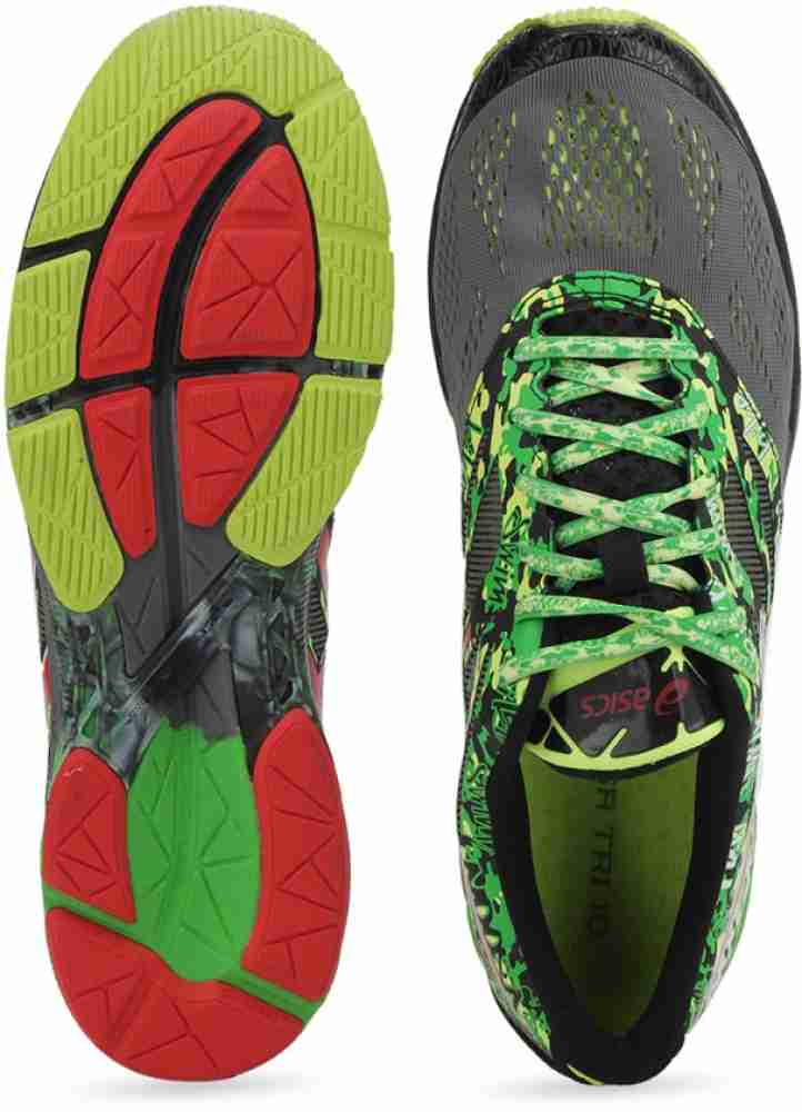 Asics GEL NOOSA TRI 10 Running Shoes For Men Buy CARBON FIERY RED GREEN Color Asics GEL NOOSA TRI 10 Running Shoes For Men Online at Best Price Shop Online for Footwears in India