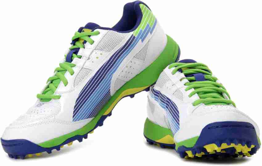 Puma evospeed hot sale cricket shoes green