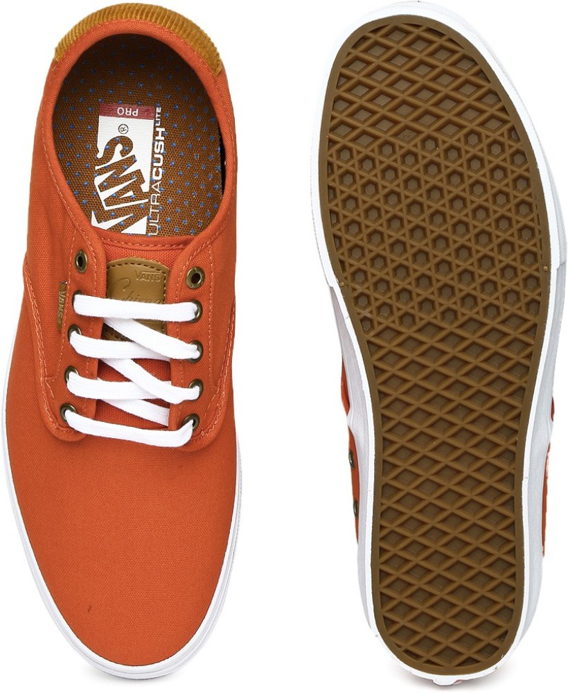 Rust on sale orange vans